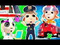 Rescue Team: 🚑🚓🚒 Ambulance, Little Cop, Fire Truck | Funny Cartoon for Kids | Dolly and Friends 3D