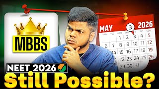 Is it still possible to Crack NEET 2026 if i start now? #neet2026 