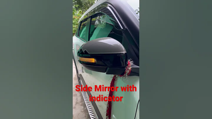 New brezza zxi 2023 Side mirror with indicator look #brezza #brezza2023 #shortsvideo #rangerover