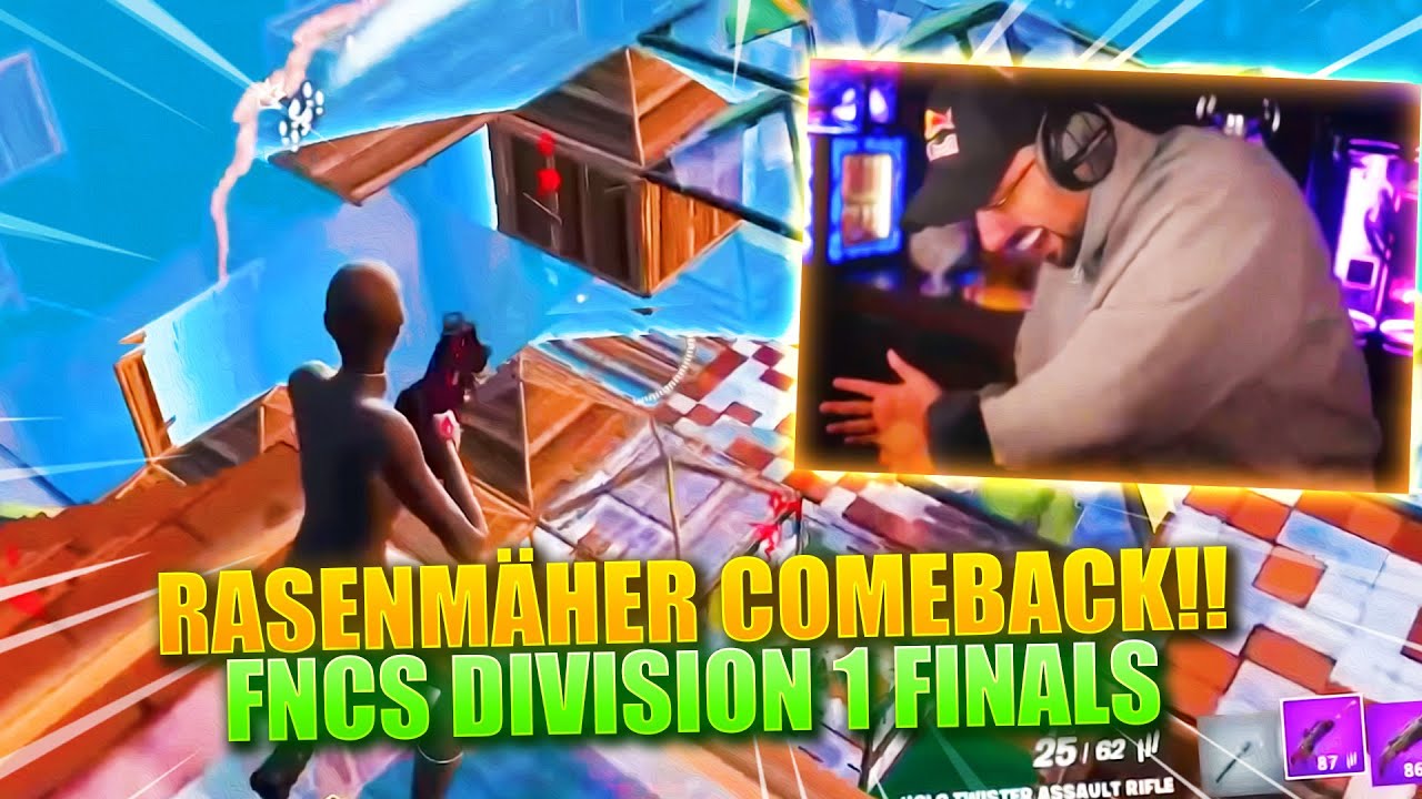 🥳RASENMÄHER COMEBACK für MONGRAAL & Co. | FNCS Division 1 Finals