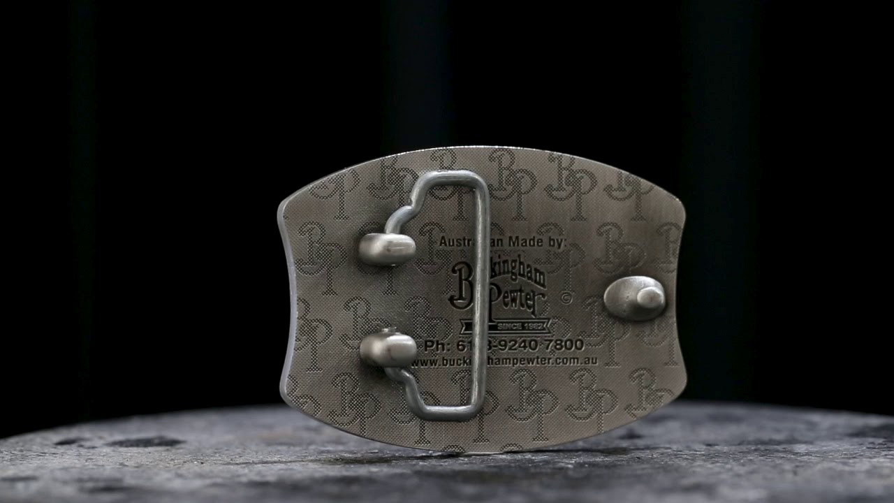 Buckingham Pewter - Belt Buckle