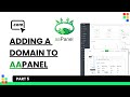 Adding a Domain to AAPanel | aaPanel Full Walkthrough | Part 5