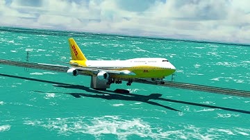 beautiful view of airplanes when landing eps.0065 Live Stream