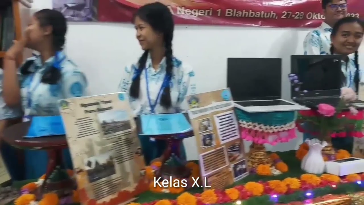 Pameran Proyek P5 Kearifan Lokal di SMAN 1 Blahbatuh 27-28 Okt 2023 @proyekpelajarpancasila
