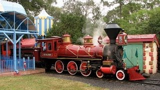 Walt Disney World Railroad at The Magic Kingdom Walt Disney World - HDThrillSeeker