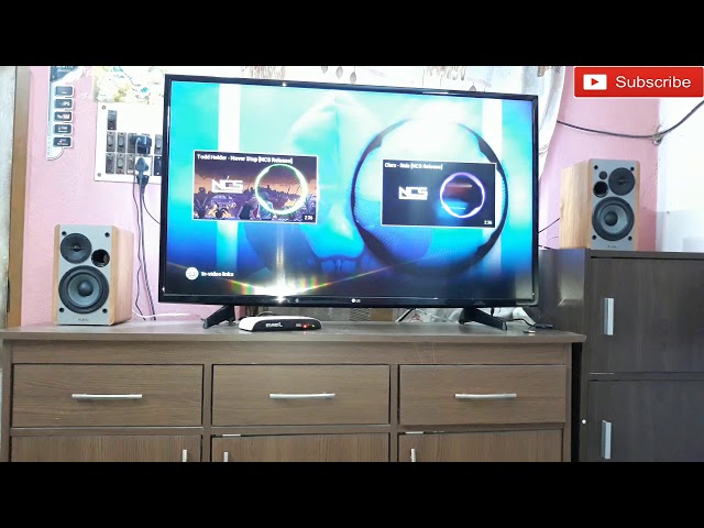 LG Full HD Smart TV With Edifier Optical Speaker Sound Test class=