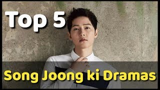 افضل 5 مسلسلات للممثل سونغ جونغ كي Song Joong Ki