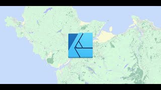 Making a map of North Wales with Affinity Designer screenshot 3