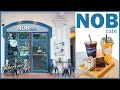 [ENG SUB] : NOB CAFE | เอ็น-โอ-บี คาเฟ่ | คาเฟ่มินิมอล น่ารักๆ ในโครงการบ้านสีลม @ สีลม 19 |BANGKOK