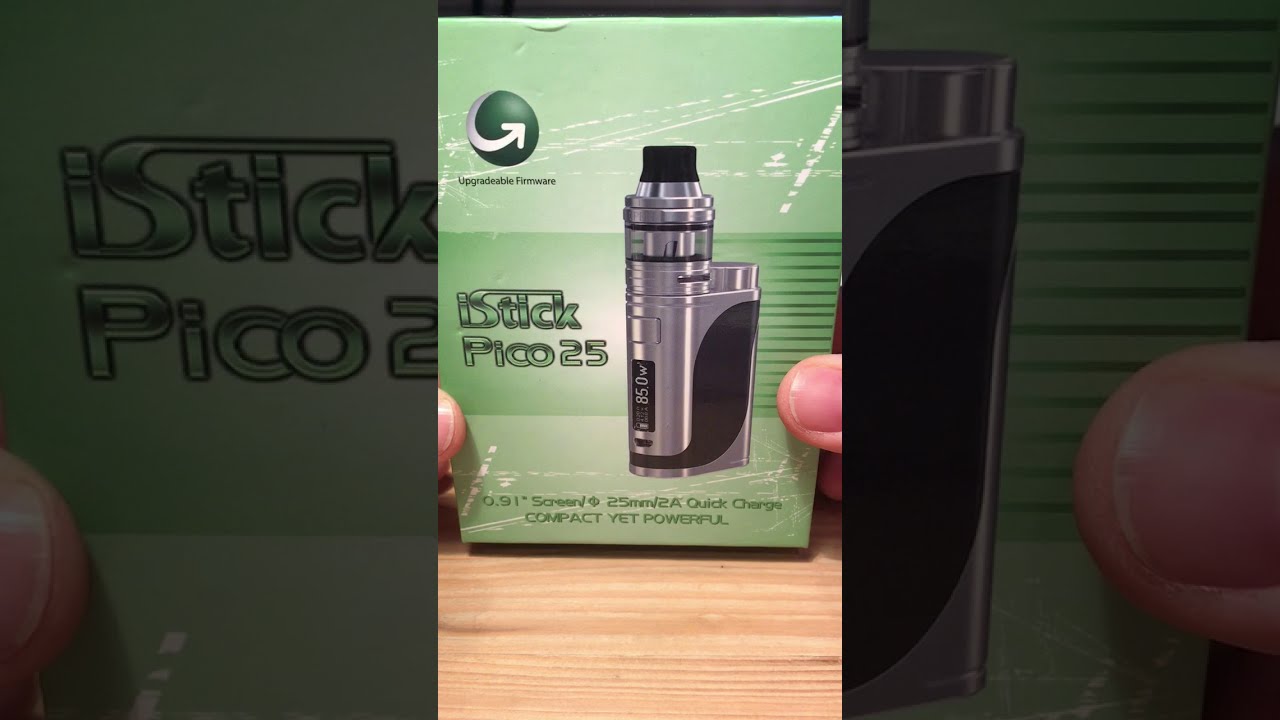 Eleaf Ello Tank/Verdampfer - Umbau 2ml auf 4ml - Pico 25 Kit. Change glas from 2ml to 4ml volume