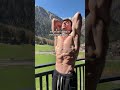 i wish i was lying when i said this was the only posing video i recorded in austria #fitness