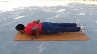 SR 02 Muscular Endurance  Push Ups for Boys, Modified Push Ups for Girls