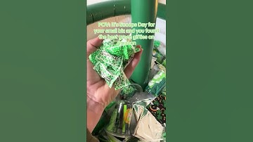 Scoops Day prep is in full swing! Found the cutest green giftables on Amazon just in time for St.