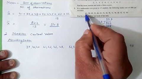 Q.2 Ex.14.4 Chapter:14 Statistics | Ncert Maths Class 9 | Cbse