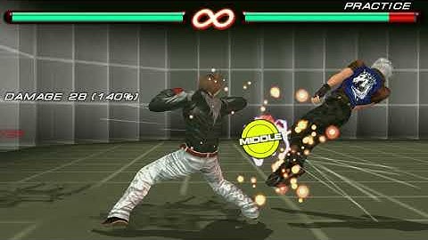 Tekken 6 - Lars combo video #1