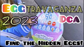2023 DCA Eggstravaganza! Find all the Hidden Easter Eggs in Disney California Adventure!
