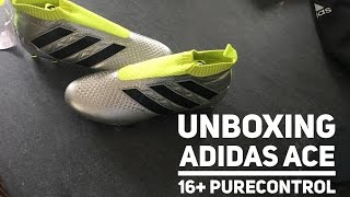 Adidas ACE 16+ Purecontrol Limited Football | UNBOXING | Laceless | Mercury Pack | Football | HD