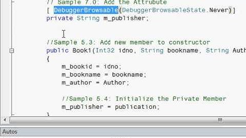02 DebuggerBrowsable