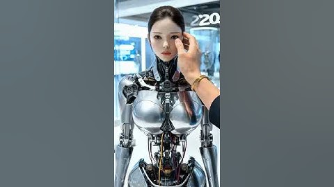 Guy Tries Out the Newest Girlfriend Robot at the Expo. #robot #ai #airobot #humanoid