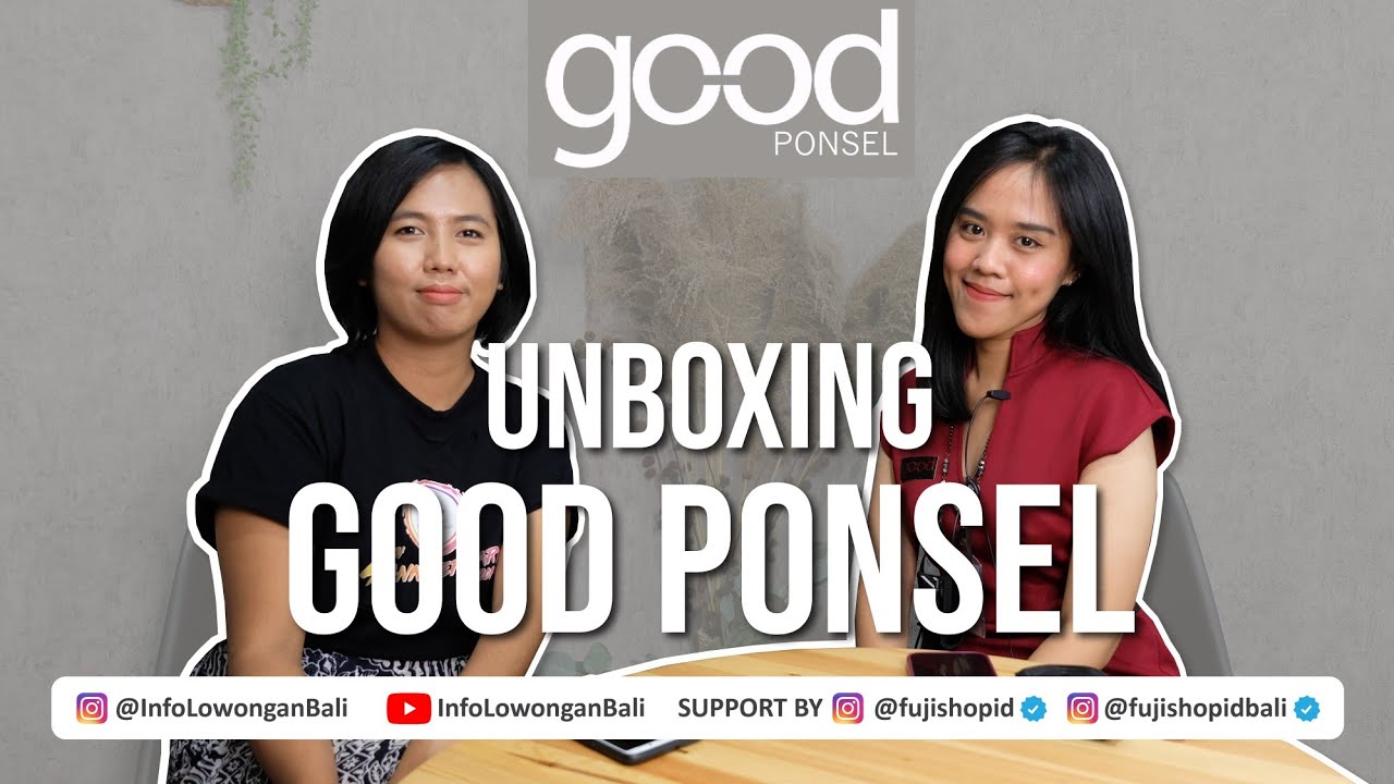 UNBOXING GOOD PONSEL