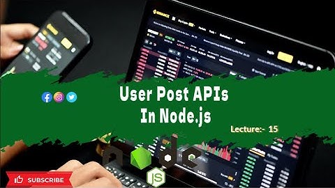 How to Use POST API in Node.js and Save Data to MongoDB #codingsstudio #nodejs #javascript #backen