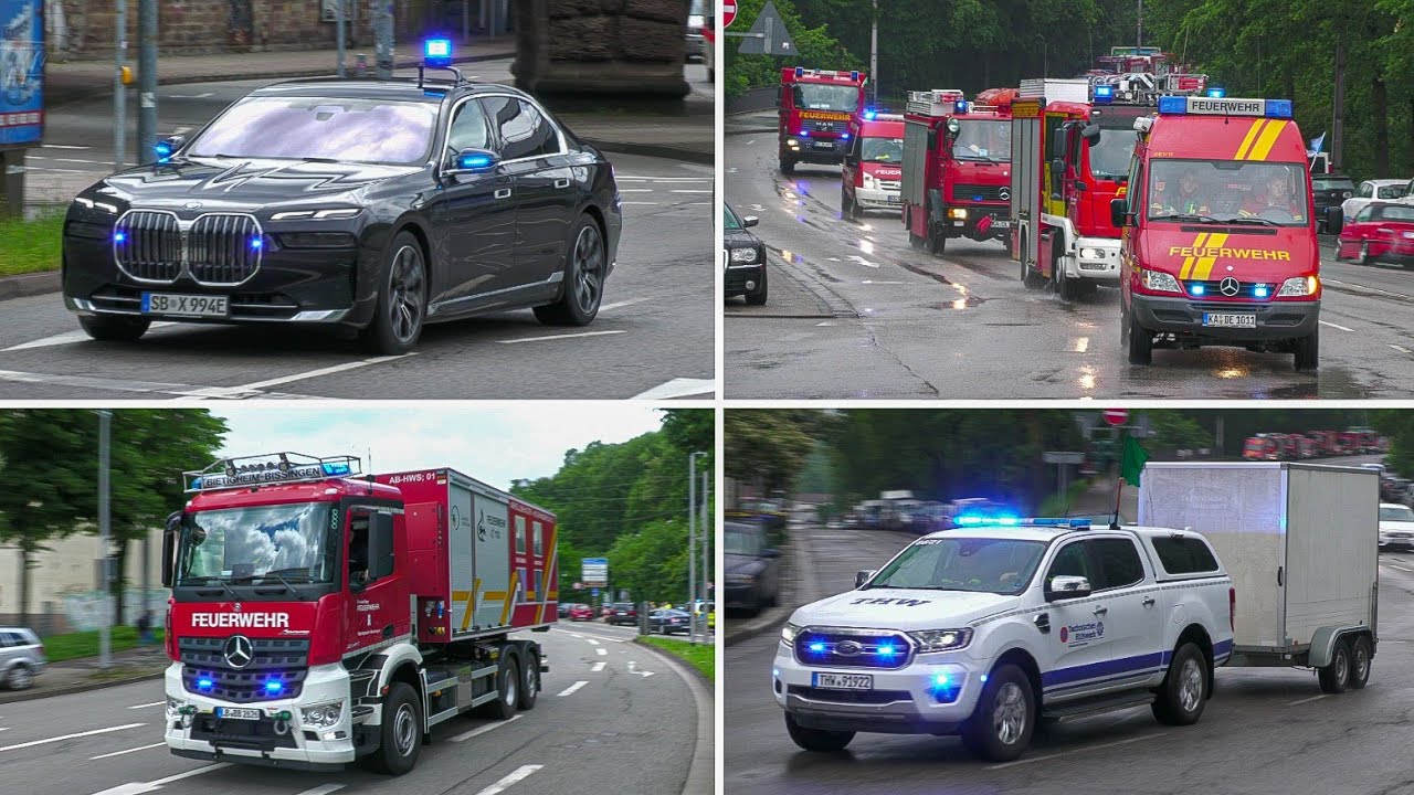 Bagger, Traktor, Betonmischer, LKW, Feuerwehrautos, Mähdrescher \u0026 Spielzeugautos für Kinder