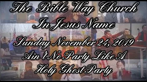 11.24.19 Sunday Night Live Holy Ghost Outpouring