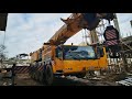 Автокран LIEBHERR LTM1160 Установка. Подготовка к демонтажу  Soimы