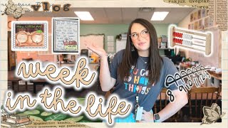 [vlog 7] busy week in the life! phonics games, partner math, small groups, writing, doubles + more