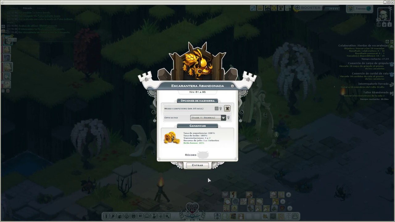 Wakfu -Escarantera Abandonada- (Brakmar) Niv. 81