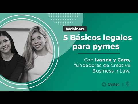 Webinar: 5 básicos legales para pymes