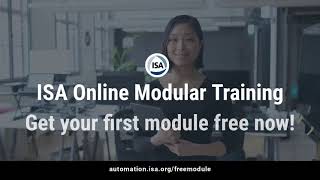 ISA Training Free Modular Classes "Great News" | ISA