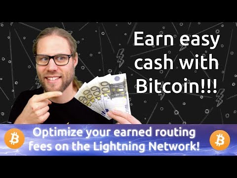 Earn Bitcoin With Lightning Network Routing Fees And A Little Data Science - 