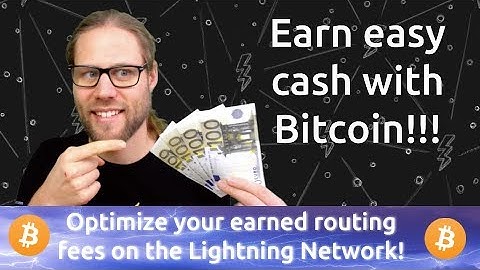 Earn Bitcoin with Lightning Network Routing fees and a little Data science