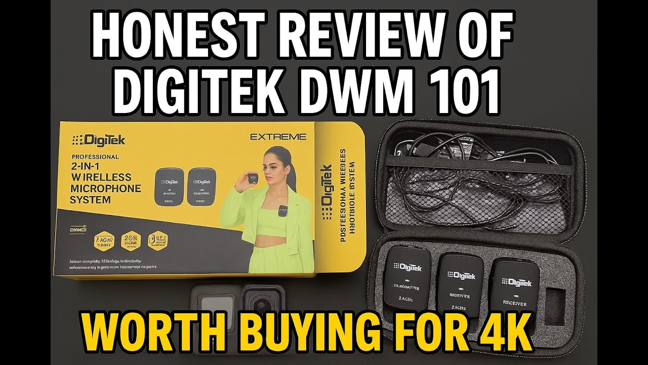 Honest Review of Digitek DWM 101 Wireless Microphone