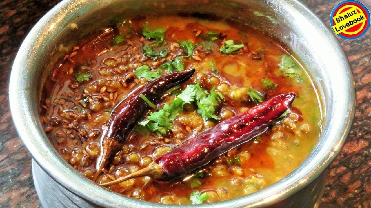 Dhaba style green moong dal tadka