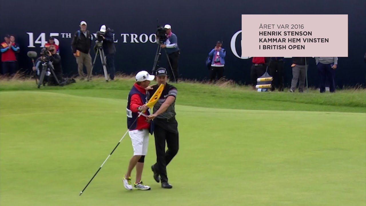Henrik Stenson vinner British Open