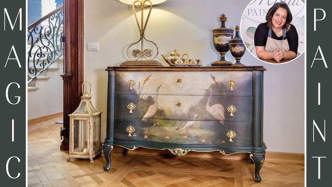 Creiamo un mobile bagno con lavandini usando una credenza! DIY Elisa &  Magic Paint !Fai da te® ! 