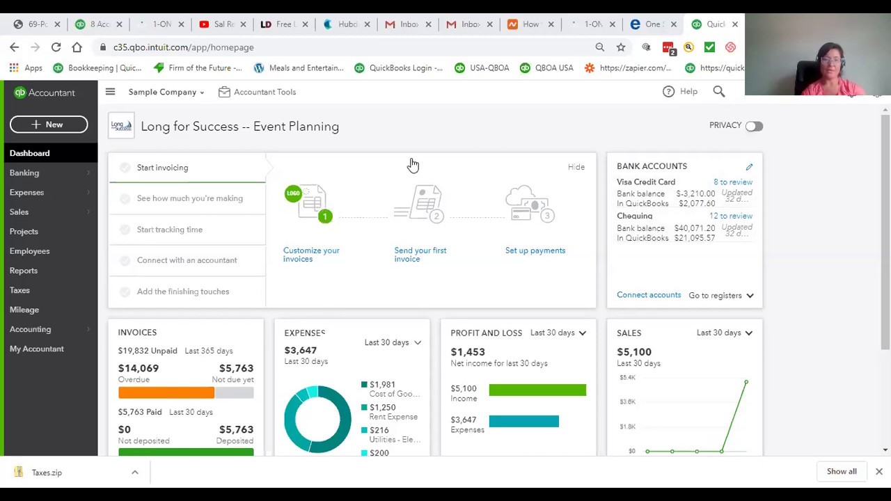How to Create Sales Receipts in QBO YouTube