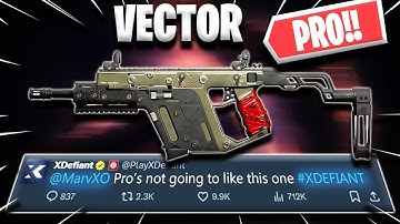 The #1 Pro "Vector" Class set up in XDEFIANT! (BEST VECTOR Class setup)