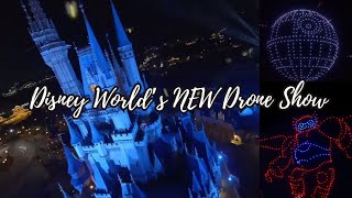 WATCH Disney World Drone Show | Disney Dreams That Soar | Baby Yoda & Death Star | Disney Springs