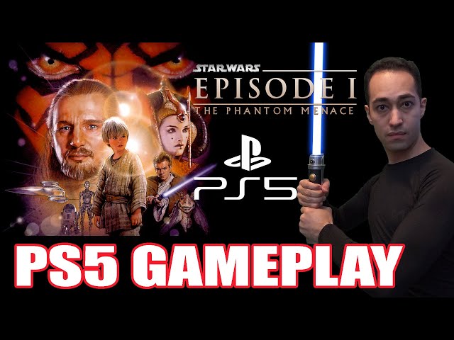 Star Wars Episode 1: The Phantom Menace is Nostalgic on PS5 - JJ's First  Look 