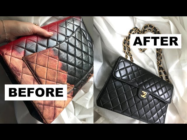 Chanel Classic Flap Bag Restoration 