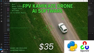 Autonomous Kamikaze Drone Locks Onto Target with AI GUI! 🚨