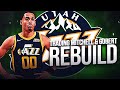 TRADING MITCHELL & GOBERT UTAH JAZZ REBUILD! (NBA 2K22)