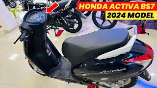New Honda Activa 110 New Model 2024 Review 💥| On Road Price | New Features | Mileage | Activa 7G?
