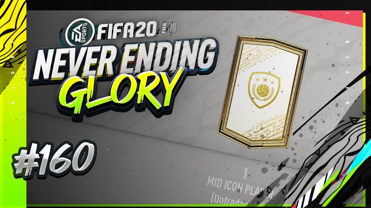 IK DOE PER ONGELUK DE ICON SBC FIFA 20 NEVER ENDING GLORY 160 YouTube