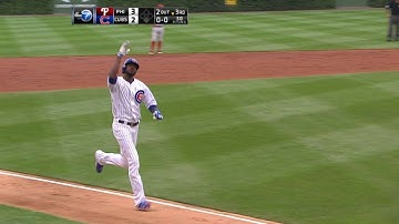 PHI@CHC: Fowler rips a solo homer to right field