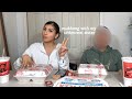 MUKBANG WITH MY UNKNOWN SISTER!!