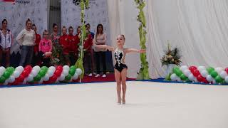 Выступление Дарьи Кондрашовой художественная гимнастика